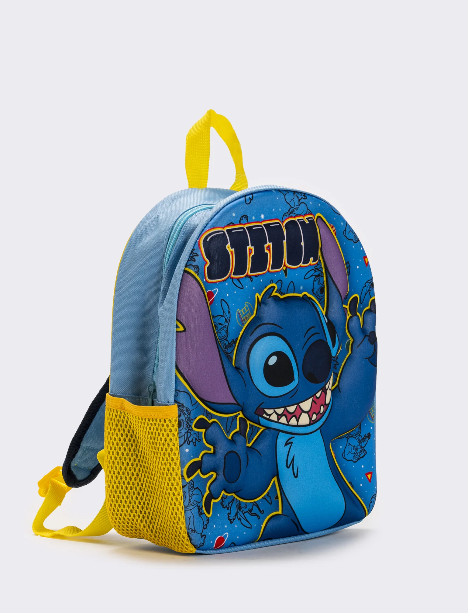 Zaino in 3d bambino stitch e minecraft - Blu - Image 2