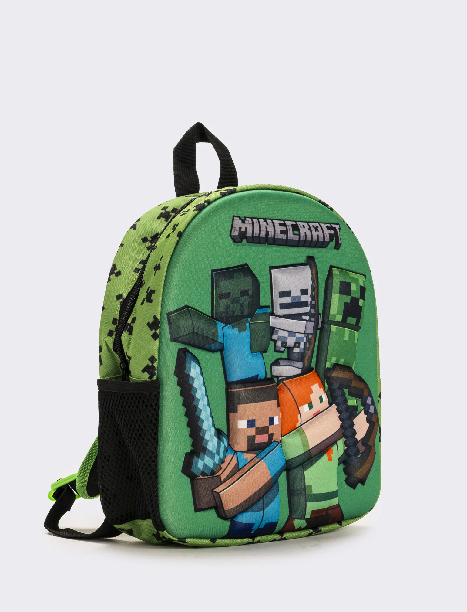 Zaino in 3d bambino stitch e minecraft - Verde - Image 2
