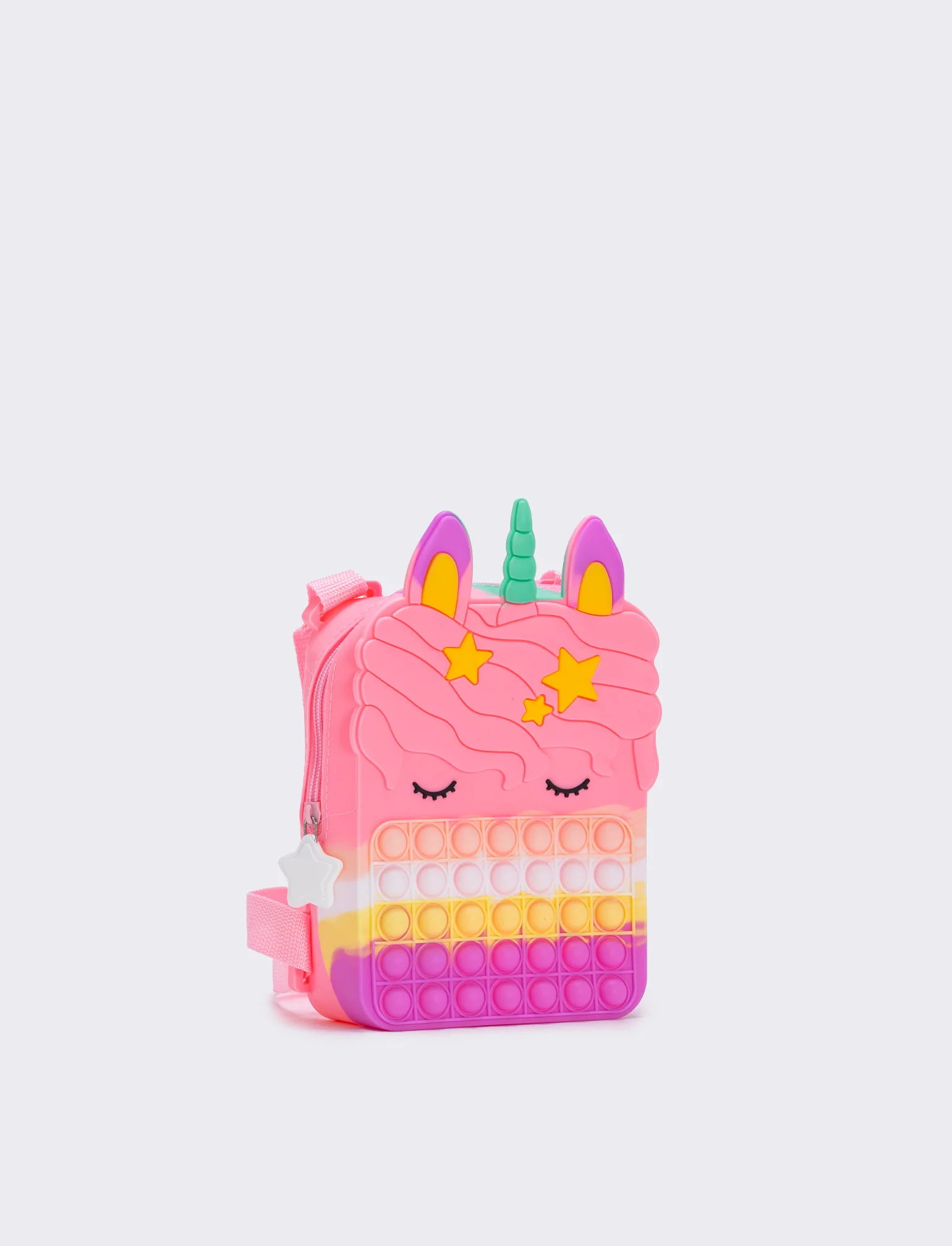 Zaino pop it unicorno per ogni avventura - Rosa - Image 2