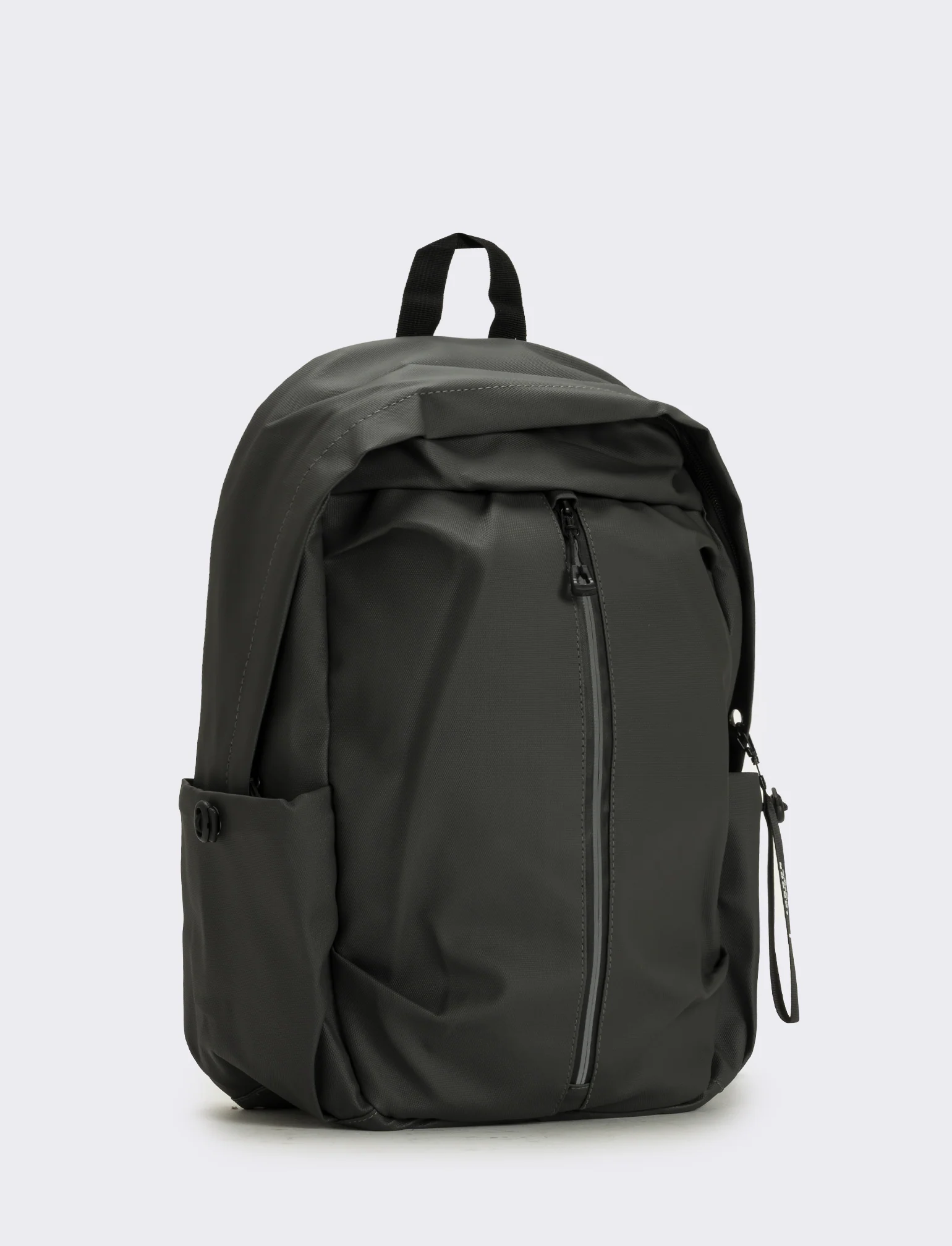 Zaino uomo con tasche e porta pc catarifrangente - Grigio - Image 2