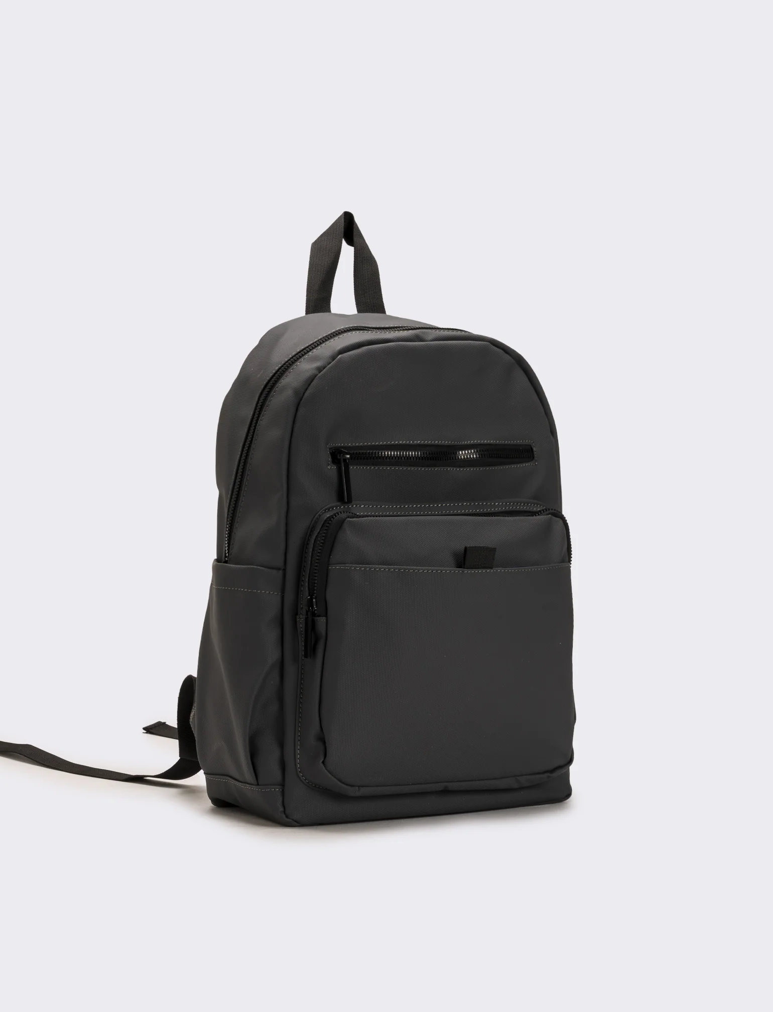 Zaino uomo con tasche e porta tablet - Grigio - Image 2