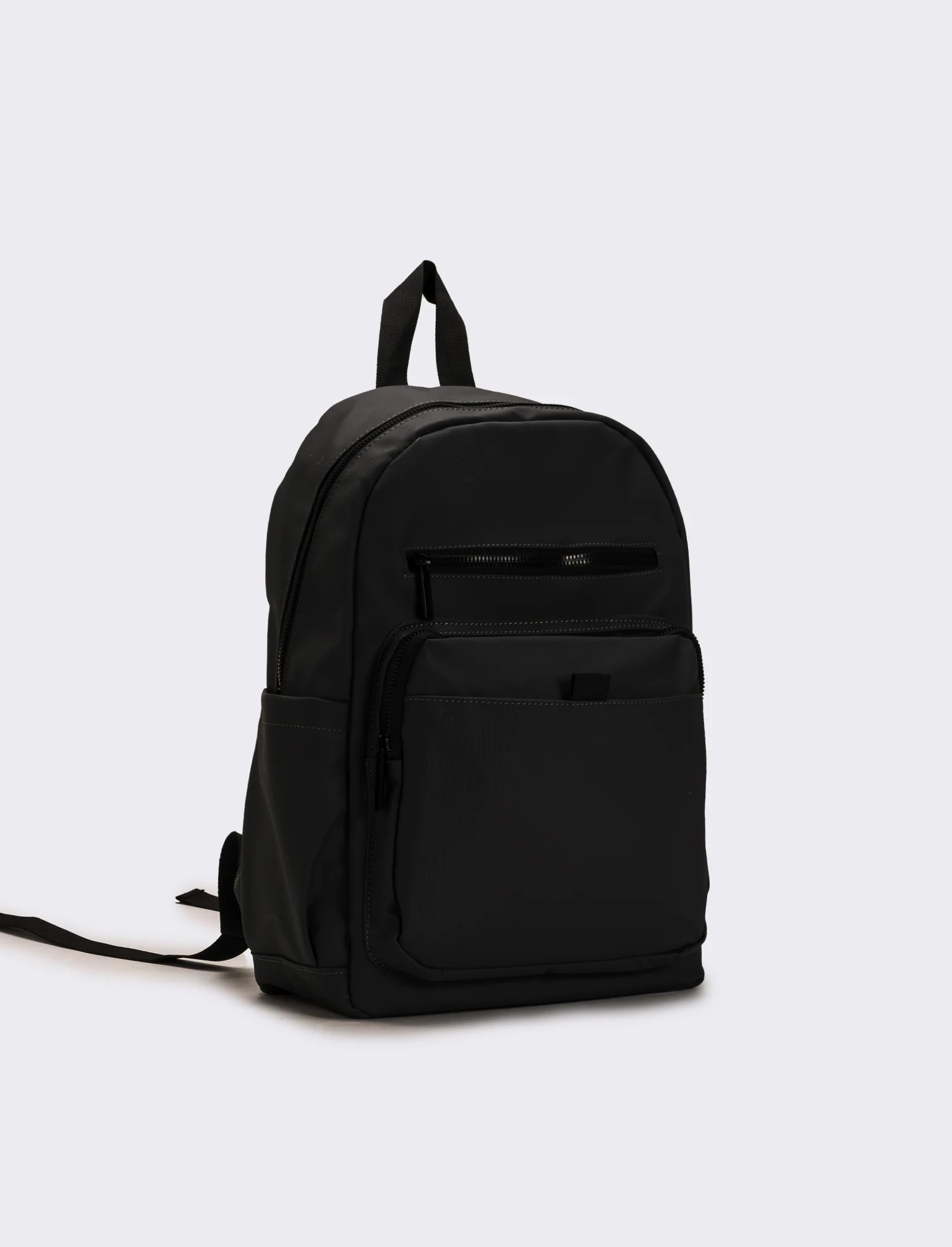 Zaino uomo con tasche e porta tablet - Nero - Image 2