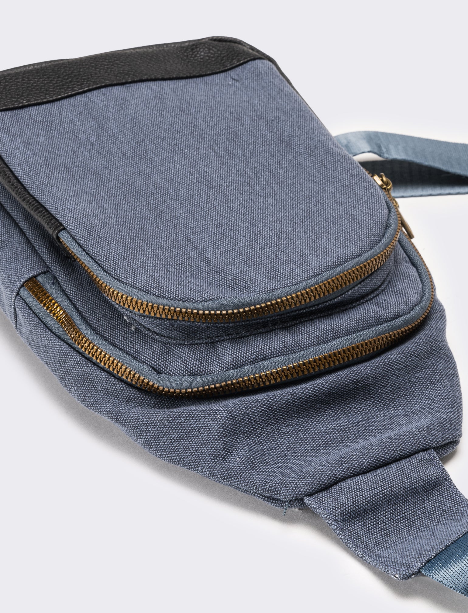 Zaino uomo monospalla - Blu - Image 2